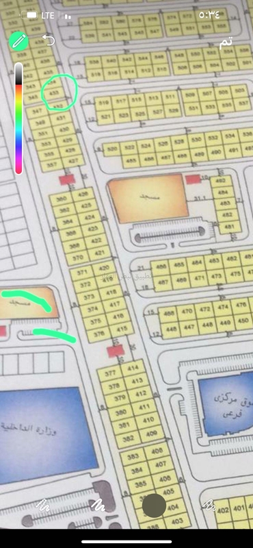 صورة اراضي للبدل في غرب عبد الله المبارك