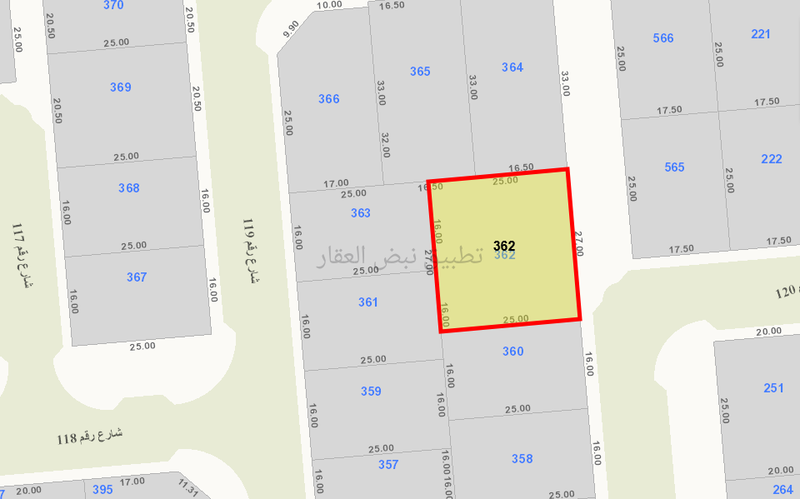 صورة اراضي للبيع في السلام