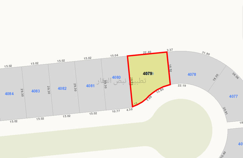 صورة اراضي للبيع في صباح الاحمد البحرية