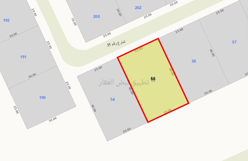 صورة اراضي للبيع في النزهة