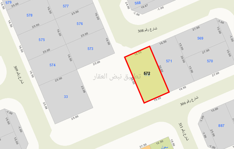 صورة اراضي للبيع في العقيلة