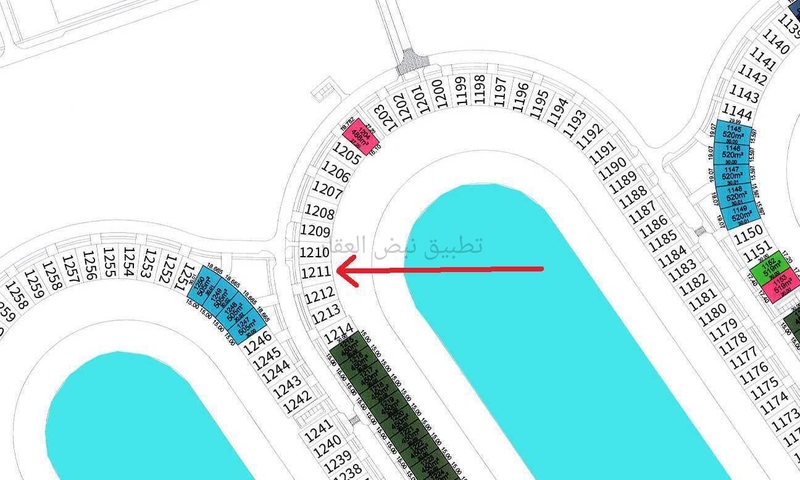 صورة اراضي للبيع في صباح الاحمد البحرية