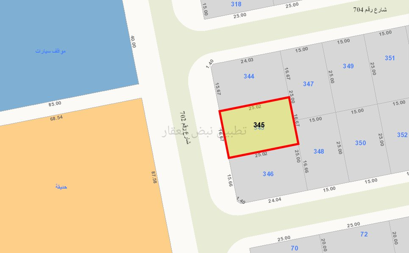 صورة اراضي للبيع في الصديق